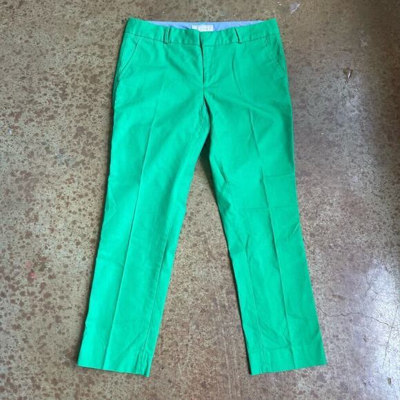 Banana Republic Pants - Banana Republic Bright Green Cropped Pants